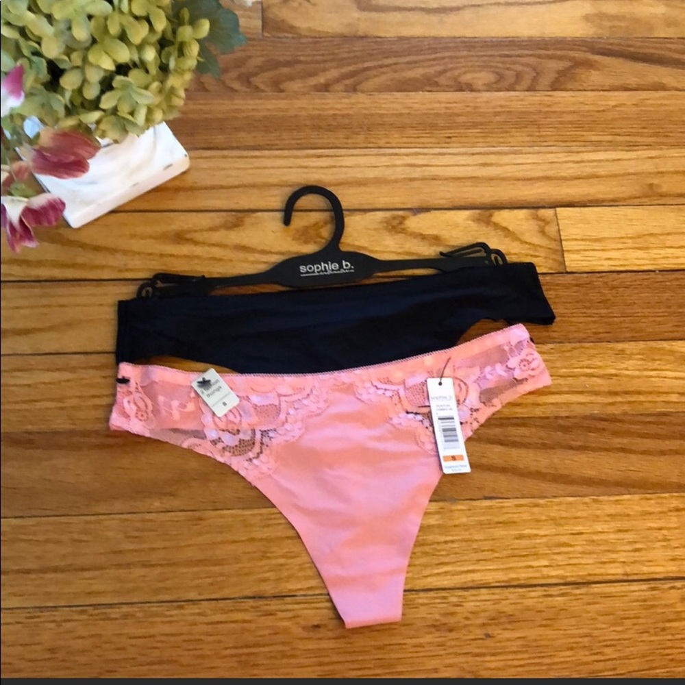 NWT SOPHIE B THONG UNDIES 💕Two Pack💕